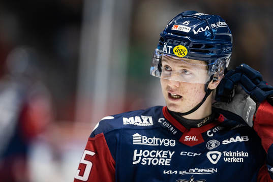 Linköpings Filip Bystedt jublar