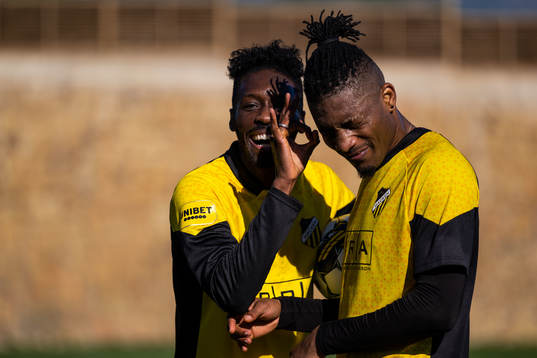 Blair Sebastian Turgott och Franklin Degaulle Tebo Uchenna
