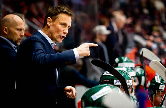 Frölundas tränare Roger Rönnberg