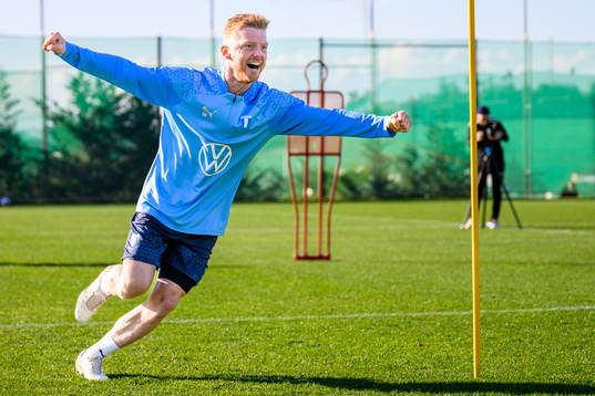 Bläddra bland fler bilder av Fotboll, Allsvenskan, Malmö FF, Träning 