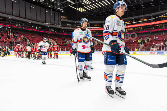 Växjös Manuel Ågren och Hugo Gustafsson deppar