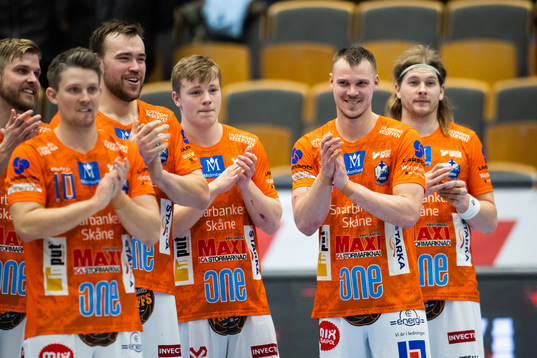 IFK Kristianstads Markus Olsson jublar