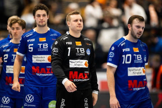 Alingsås målvakt Rickard Frisk deppar