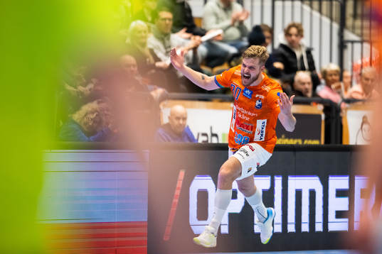 IFK Kristianstads Anton Halen jublar