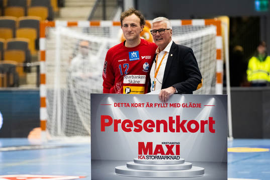 IFK Kristianstads målvakt Gustaf Banke valdes till lagets