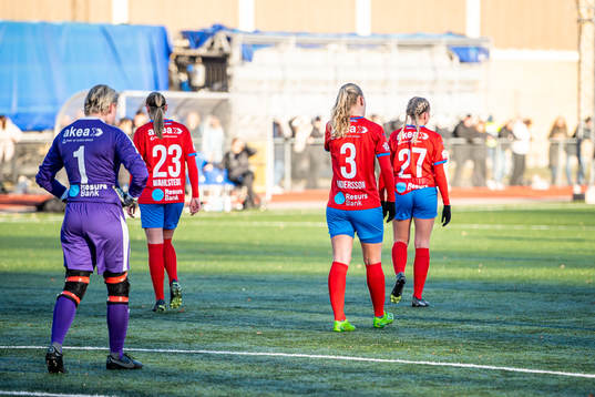 Helsingborgs spelare deppar