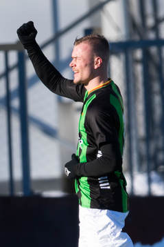 GAIS Alexander Ahl Holmström jublar