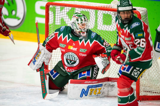 Frölundas målvakt Stephanie Neatby