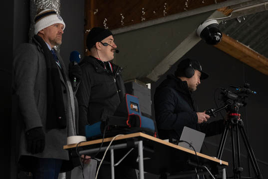 GP´s reportrar Johan Rylander och Andreas Johnsson och