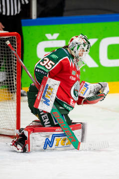 Frölundas målvakt Stephanie Neatby