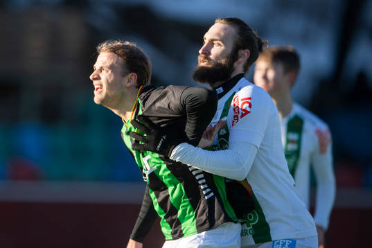 GAIS Gustav Lundgren och Varbergs Oskar Sverrisson