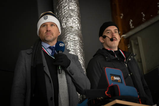 GP´s reportrar Johan Rylander och Andreas Johansson
