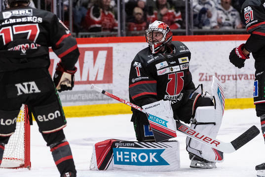Örebros målvakt Jhonas Enroth deppar