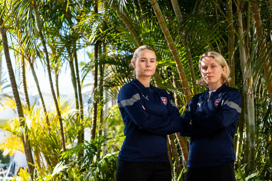 Emma Jansson och  Emilia Larsson