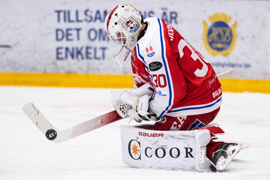 Timrås målvakt Jacob Johansson