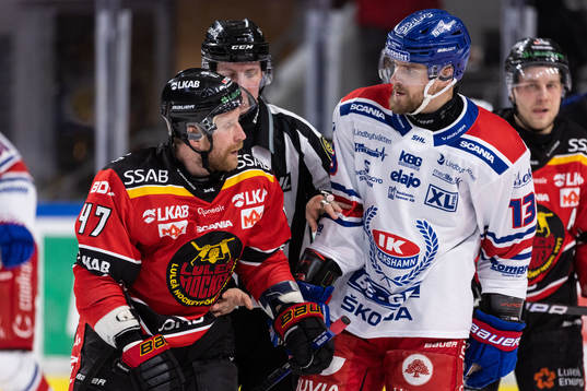 Luleås Leo Komarov och Oskarshamns Jiri Smejkal