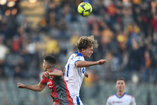 Lecce’s Joel Voelkerling Persson