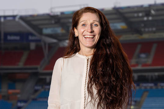 Lise Klaveness, president of the Norwegian Football