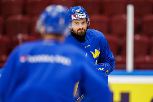 Lukas Bengtsson of Sweden at a practice session ahed of the