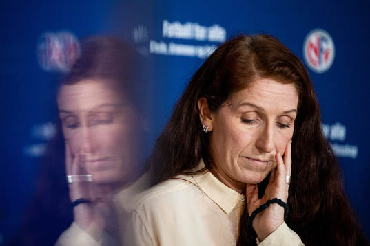 Lise Klaveness, president of the Norwegian Football