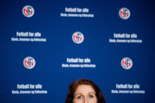 Lise Klaveness, president of the Norwegian Football