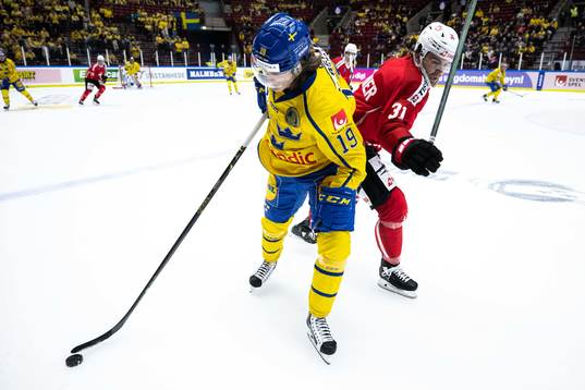 Marcus Sörensen of Sweden and Luca Hischier of Switzerland
