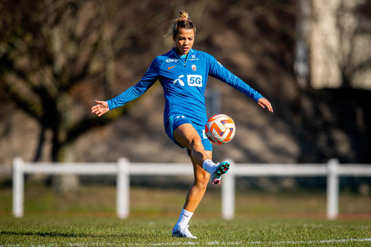 Celin Bizet Ildhusøy of the Norwegian women's national