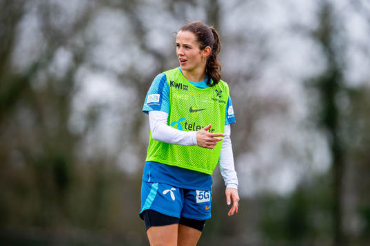 Tuva Hansen of the Norwegian women's national football team