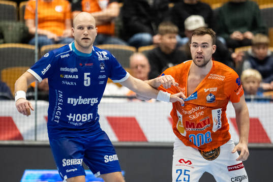IFK Kristianstads Ludvig Åström och Hallbys Oskar Hedvall