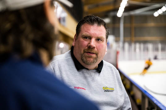 Bläddra bland fler bilder av Ishockey, Reportage Glimåkra hockey
