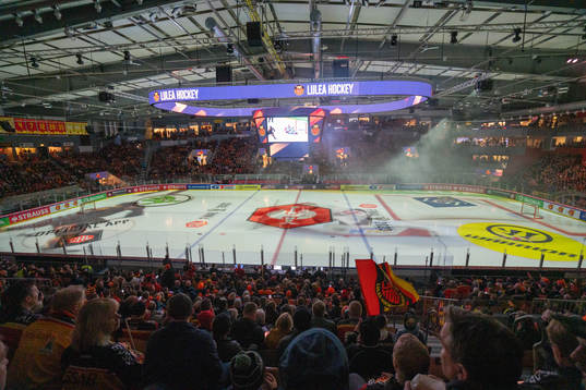 Interior of the arena