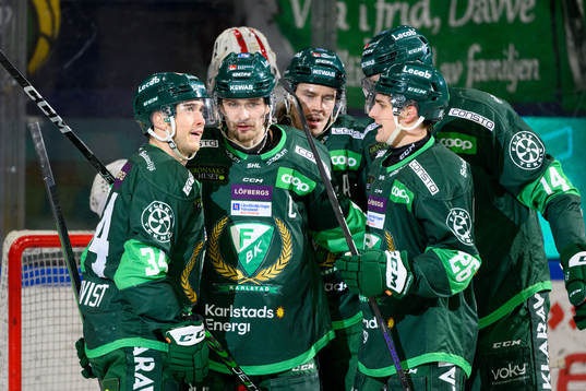 Färjestads Michael Lindqvist, Linus Johansson Joakim