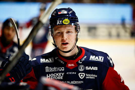 Linköpings Filip Bystedt jublar