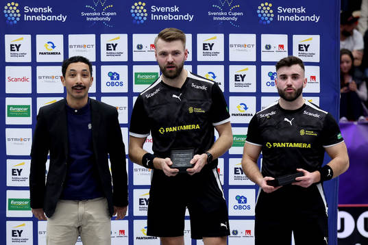under innebandymatchen i Svenska Cupen i damernas Final