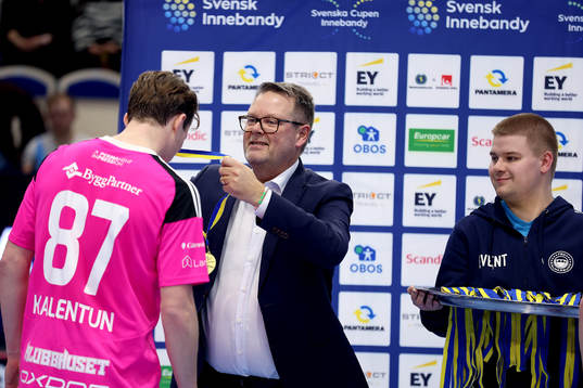 Guldmedaljer delas ut