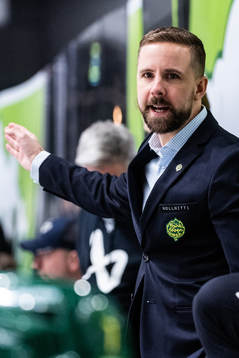 Björklövens Tränare Viktor Stråhle