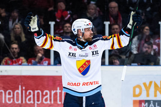 Djurgårdens Daniel Brodin jublar