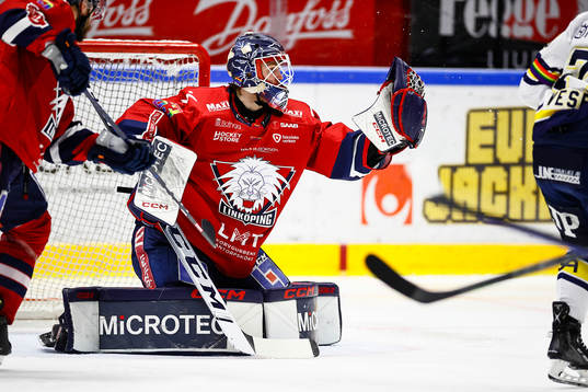 Linköpings målvakt Marcus Högberg