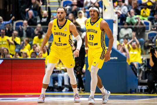 Denzel Andersson and Melwin Pantzar of Sweden