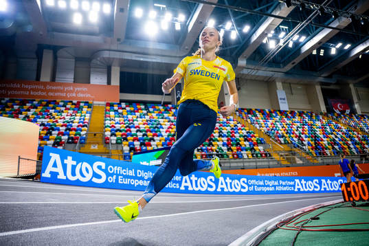 Wilma Nielsen of Swedish athletics team