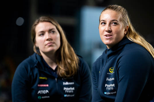 Fanny Roos of Swedish athletics team
