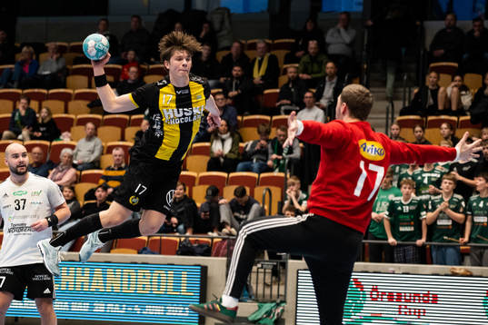 OV Helsingborgs målvakt Michael Andersson Hammarbys Ludvig