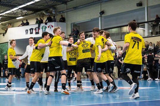 Sävehofs spelare jublar