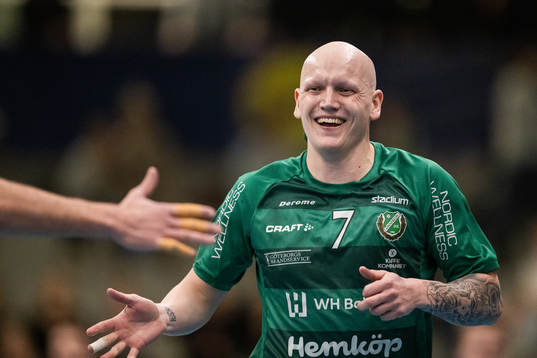 Önnereds Markus Thorbjörn jublar