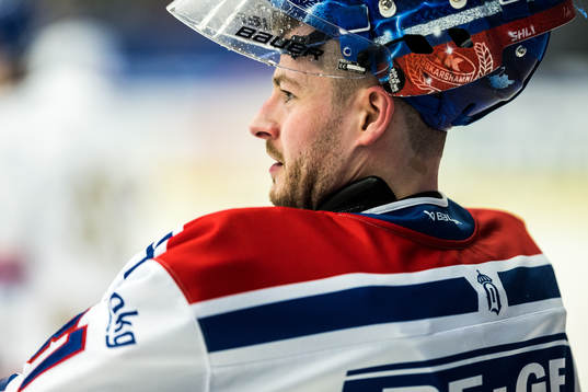 Oskarshamns målvakt Tim Juel