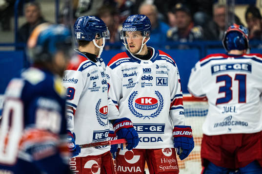 Oskarshamns Rasmus Bengtsson och Patrik Karlkvist deppar
