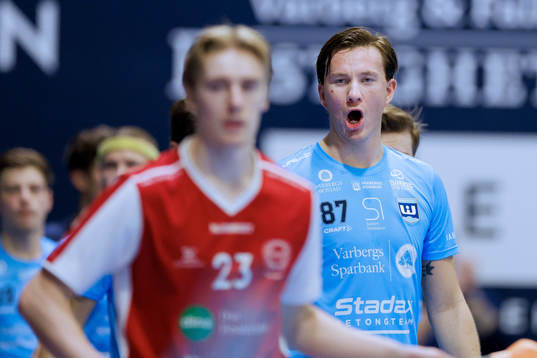 Warbergs Hannes Karlsson jublar