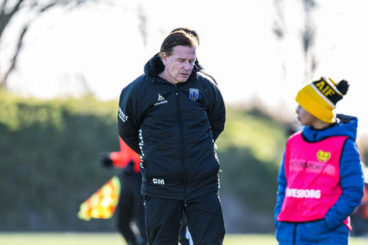 Sirius tränare Christer Mattiasson deppar