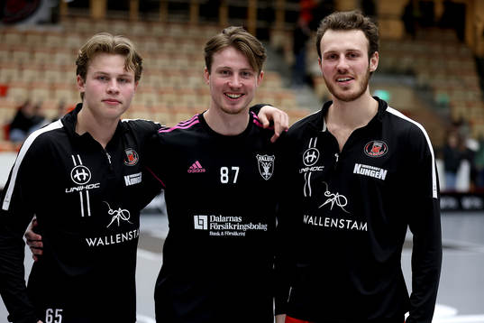 Bröderna Kaletun, från vänster, Pixbos Daniel Kalentun,