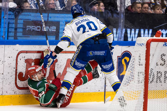 Frölundas Linus Nässen och Leksands Lian Bichsel